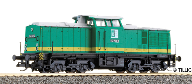 Diesel locomotive BR 112<br /><a href='images/pictures/Tillig/04587.jpg' target='_blank'>Full size image</a>